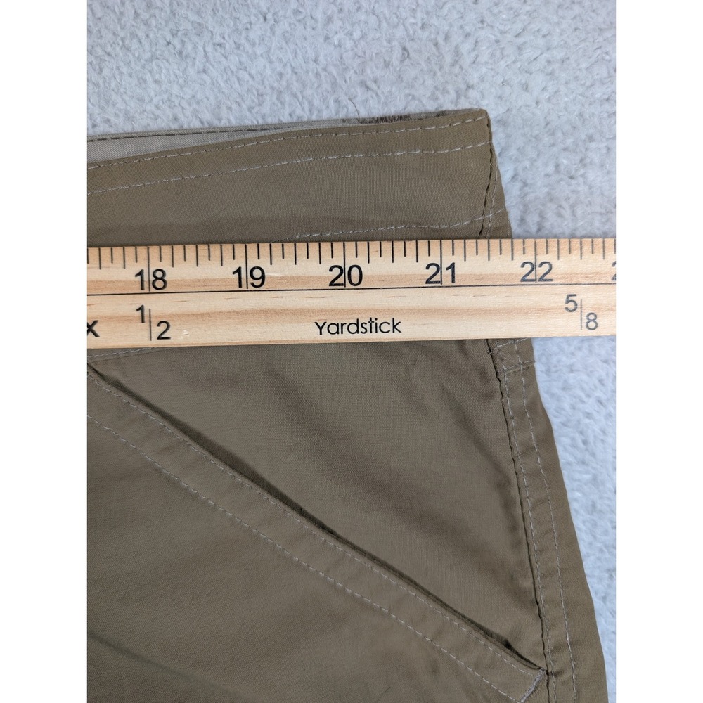 Kuhl Renegade Khaki Tan Cargo Hiking Shorts Mens 42 Style 5121 Nylon Spandex - Picture 3 of 13
